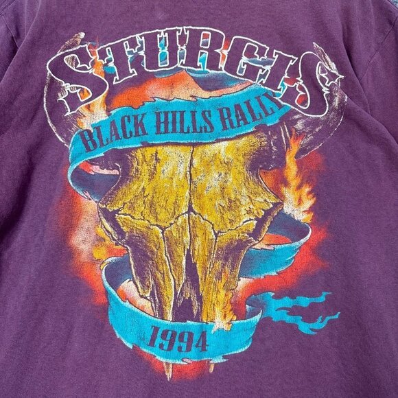 1992 3D EMBLEM AMERICAN BIKER Bald Eagle Threadbare Distressed Vintage large - Picture 4 of 9